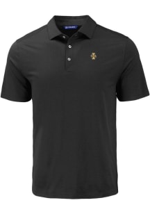 Cutter and Buck Idaho Vandals Mens Black Coastline Eco Short Sleeve Polo