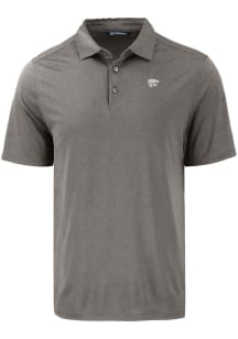 Cutter and Buck K-State Wildcats Mens Grey Coastline Eco Short Sleeve Polo