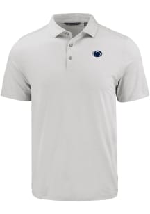 Cutter and Buck Penn State Nittany Lions Mens Charcoal Coastline Eco Short Sleeve Polo