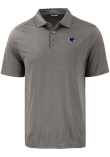 Cutter and Buck Penn State Nittany Lions Mens Grey Coastline Eco Short Sleeve Polo