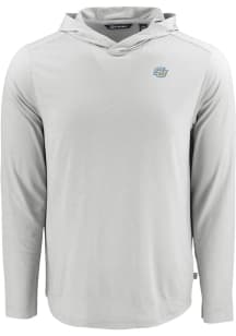 Cutter and Buck Southern University Jaguars Mens Grey Coastline Eco Long Sleeve Hoodie