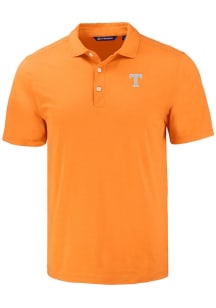 Cutter and Buck Tennessee Volunteers Mens Orange Coastline Eco Short Sleeve Polo