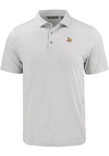 Cutter and Buck Texas State Bobcats Mens Charcoal Coastline Eco Short Sleeve Polo