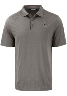 Cutter and Buck UCF Knights Mens Grey Coastline Eco Short Sleeve Polo