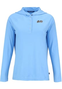 Cutter and Buck UCF Knights Womens Light Blue Citronaut Coastline Eco Hooded Sweatshirt