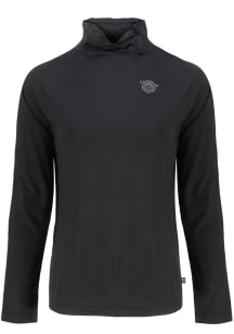 Cutter and Buck Cincinnati Bearcats Womens Black Vault Coastline Eco Funnel Neck Crew Sweatshirt
