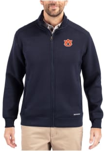 Cutter and Buck Auburn Tigers Mens Navy Blue Roam Big and Tall Light Weight Jacket