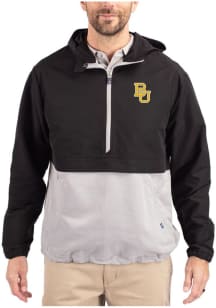 Cutter and Buck Baylor Bears Mens Black Charter Eco Pullover Jackets