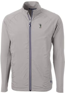 Cutter and Buck South Florida Bulls Mens Grey Swinging Rocky Adapt Eco Big and Tall Light Weight J..