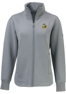 Cutter and Buck Oregon Ducks Womens Grey Roam Light Weight Jacket