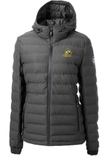 Cutter and Buck Oregon Ducks Womens Grey Mission Ridge Repreve Filled Jacket
