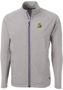 Cutter and Buck Oregon Ducks Mens Grey Adapt Eco Big and Tall Light Weight Jacket
