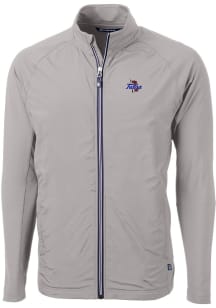 Cutter and Buck Tulsa Golden Hurricane Mens Grey Adapt Eco Light Weight Jacket