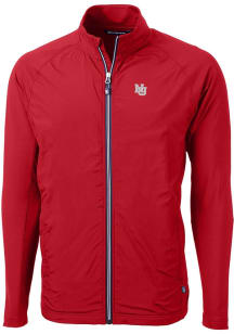 Cutter and Buck Nebraska Cornhuskers Mens Red Adapt Eco Big and Tall Light Weight Jacket