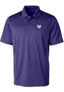 Cutter and Buck Washington Huskies Purple Prospect Big and Tall Polo