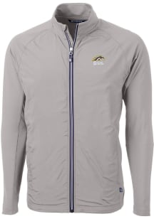 Cutter and Buck Western Michigan Broncos Mens Grey Adapt Eco Big and Tall Light Weight Jacket