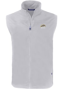 Cutter and Buck Western Michigan Broncos Big and Tall Grey Charter Mens Vest