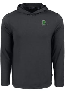 Cutter and Buck Dayton Dragons Mens Black Coastline Eco Long Sleeve Hoodie