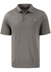 Cutter and Buck Springfield Cardinals Mens Grey Coastline Eco Short Sleeve Polo