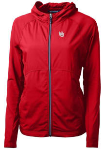 Cutter and Buck Nebraska Cornhuskers Womens Red Adapt Eco Light Weight Jacket