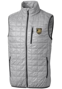 Cutter and Buck Army Black Knights Mens Grey Rainier PrimaLoft Sleeveless Jacket