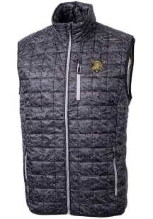 Cutter and Buck Army Black Knights Mens Black Rainier PrimaLoft Printed Sleeveless Jacket