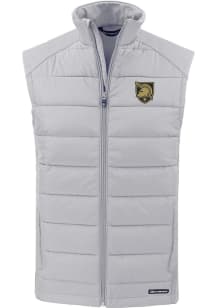 Cutter and Buck Army Black Knights Mens Charcoal Evoke Sleeveless Jacket