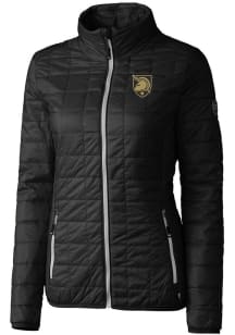 Cutter and Buck Army Black Knights Womens Black Rainier PrimaLoft Filled Jacket