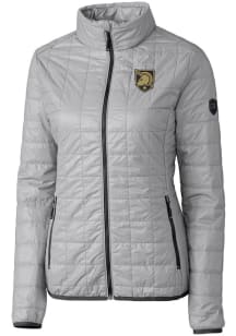 Cutter and Buck Army Black Knights Womens Grey Rainier PrimaLoft Filled Jacket