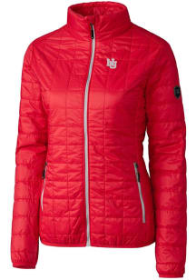 Cutter and Buck Nebraska Cornhuskers Womens Red Rainier PrimaLoft Filled Jacket