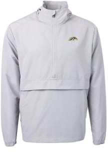 Cutter and Buck Western Michigan Broncos Mens Grey Charter Eco Pullover Jackets