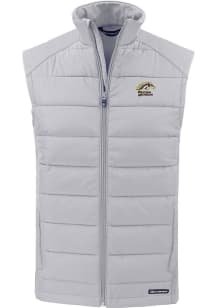 Cutter and Buck Western Michigan Broncos Mens Charcoal Evoke Sleeveless Jacket