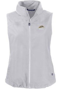 Cutter and Buck Western Michigan Broncos Womens Grey Charter Vest