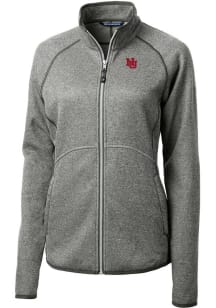 Cutter and Buck Nebraska Cornhuskers Womens Grey Mainsail Light Weight Jacket