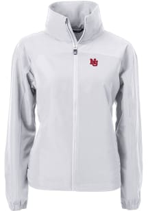 Cutter and Buck Nebraska Cornhuskers Womens Grey Vault Charter Eco Light Weight Jacket
