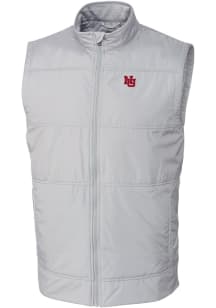 Cutter and Buck Nebraska Cornhuskers Mens Grey Stealth Sleeveless Jacket
