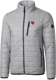 Cutter and Buck Nebraska Cornhuskers Mens Grey Rainier PrimaLoft Filled Jacket