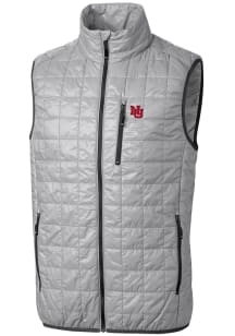 Cutter and Buck Nebraska Cornhuskers Mens Grey Rainier PrimaLoft Sleeveless Jacket