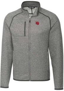 Cutter and Buck Nebraska Cornhuskers Mens Grey Mainsail Medium Weight Jacket
