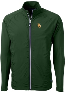 Cutter and Buck Baylor Bears Mens Green Adapt Eco Light Weight Jacket