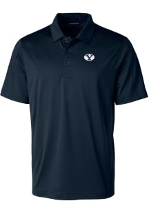 Cutter and Buck BYU Cougars Navy Blue Prospect Big and Tall Polo