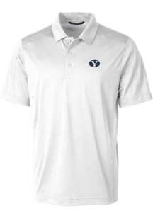 Cutter and Buck BYU Cougars White Prospect Big and Tall Polo