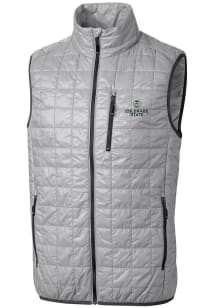 Cutter and Buck Colorado State Rams Big and Tall Grey Rainier PrimaLoft Mens Vest