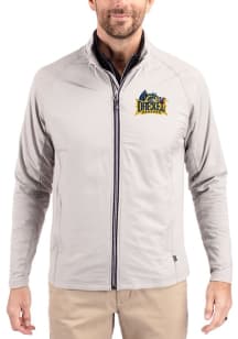 Cutter and Buck Drexel Dragons Mens Grey Adapt Eco Big and Tall Light Weight Jacket
