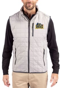 Cutter and Buck Drexel Dragons Big and Tall Grey Rainier PrimaLoft Mens Vest