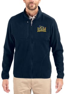 Cutter and Buck Drexel Dragons Mens Navy Blue Cascade Sherpa Big and Tall Light Weight Jacket