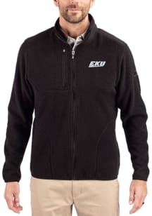 Cutter and Buck Eastern Kentucky Colonels Mens Black Cascade Sherpa Light Weight Jacket