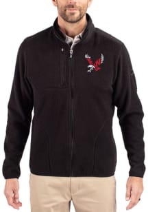 Cutter and Buck Eastern Washington Eagles Mens Black Cascade Sherpa Light Weight Jacket