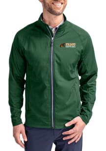 Cutter and Buck Florida A&M Rattlers Mens Green Adapt Eco Light Weight Jacket