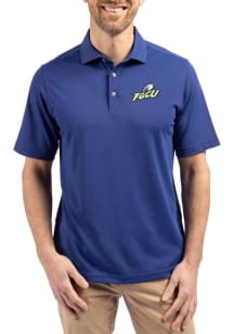 Cutter and Buck Florida Gulf Coast Eagles Blue Virtue Eco Pique Big and Tall Polo